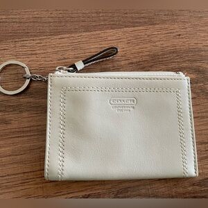 Coach Mini Skinny Card Case Keychain